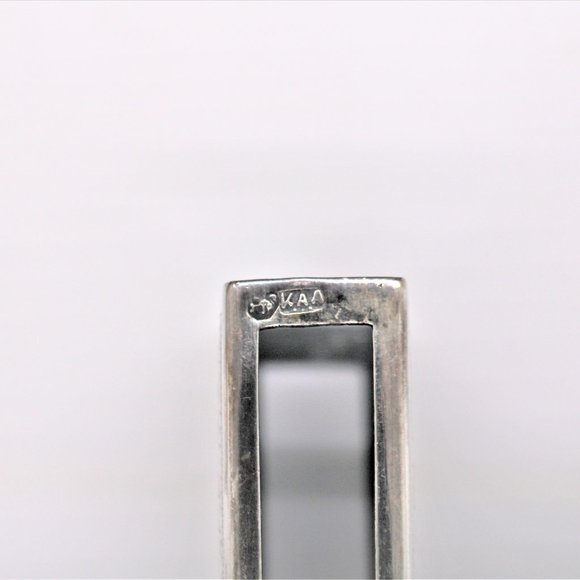 Superb Ceylon Antique Silver Match Holder - Picture 5 of 6